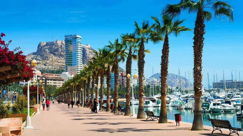 35-3- Комната В Квартире Для Семьи От 1 До 4 Человек В Центре Аликанте Alicante Dış mekan fotoğraf